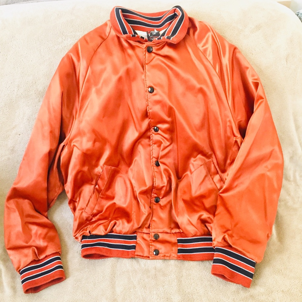Oversized Varsity Satin Bomber Jacket + Gift 💝!